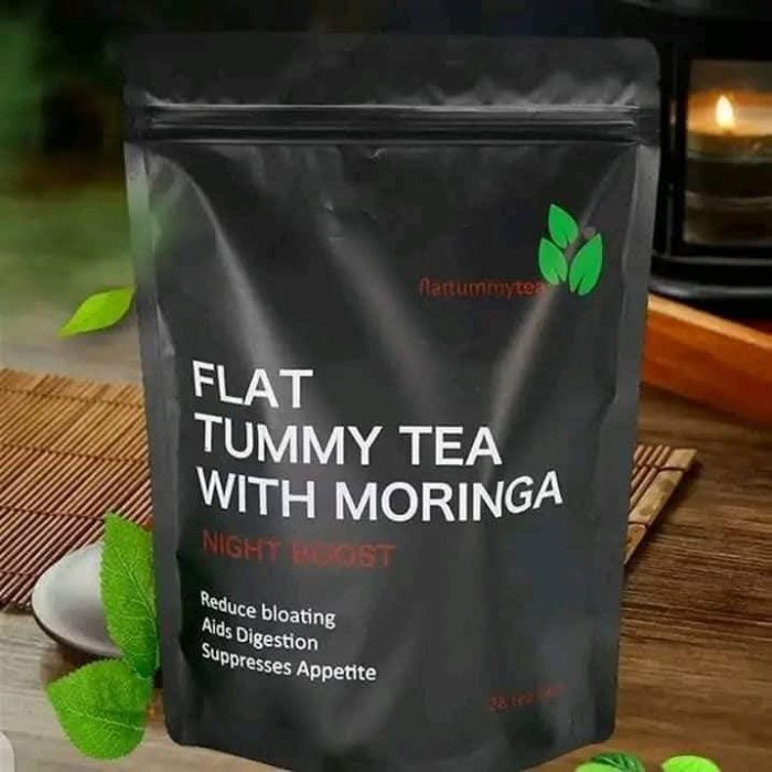 Flat Tummy Tea With Moringa